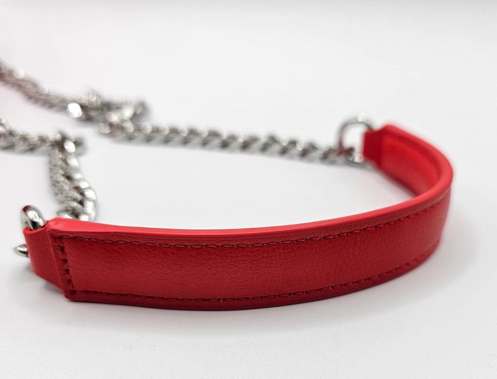 Versace Jeans Couture Red Logo Shoulder Bag