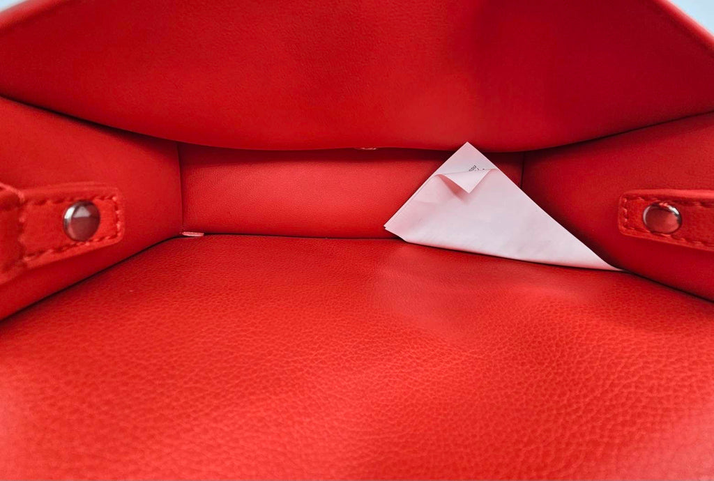 Versace Jeans Couture Red Logo Shoulder Bag