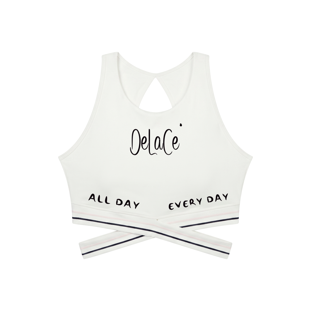Women’s Criss-Cross Band Sports Bra