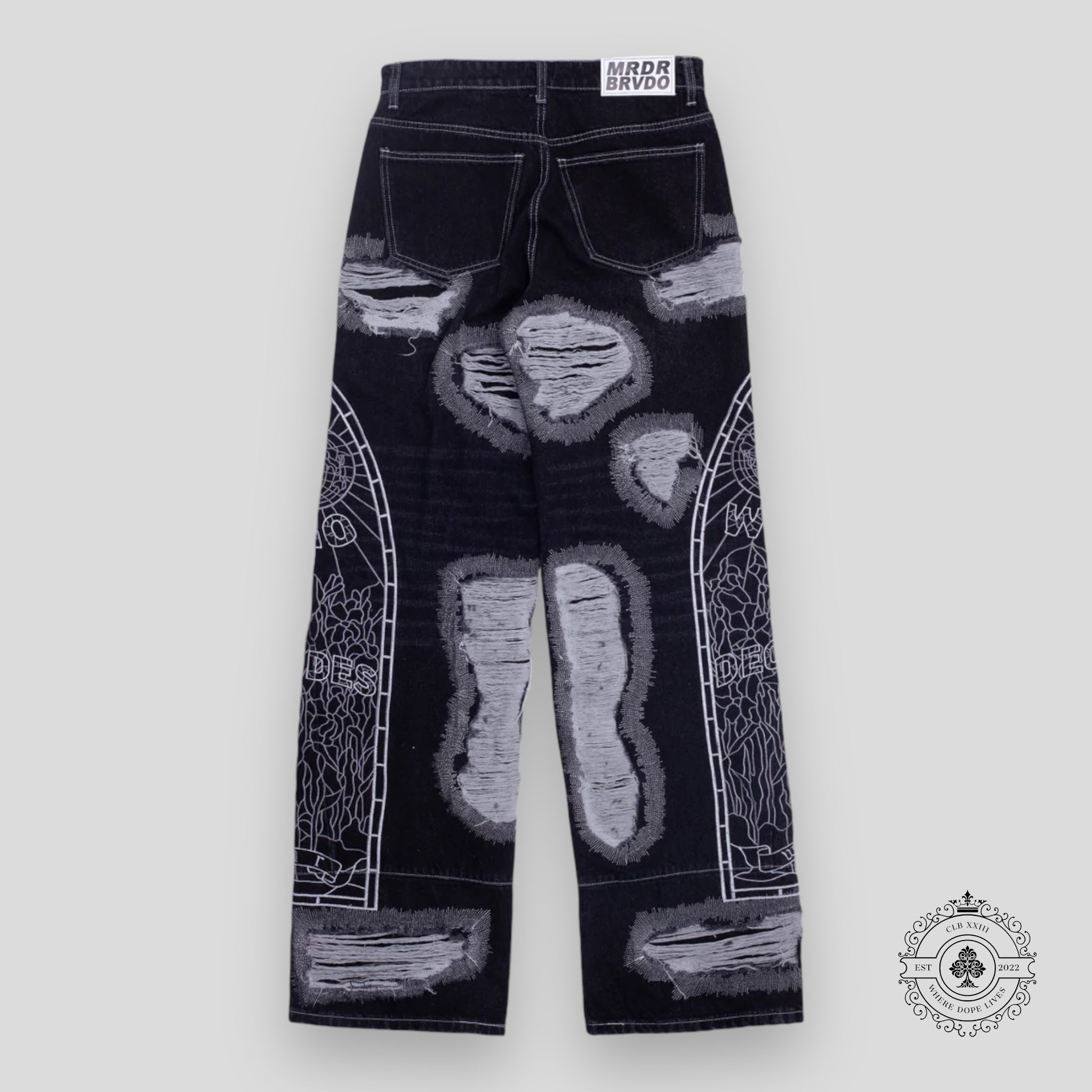 Who Decides War Ultra Flare Window Denim in Coal