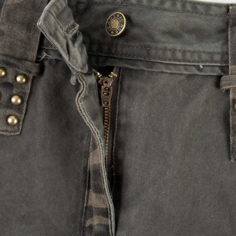 Daring Camouflage Lace Maxi Skirt