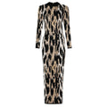 Audacious Leopard Print Sheath Dress