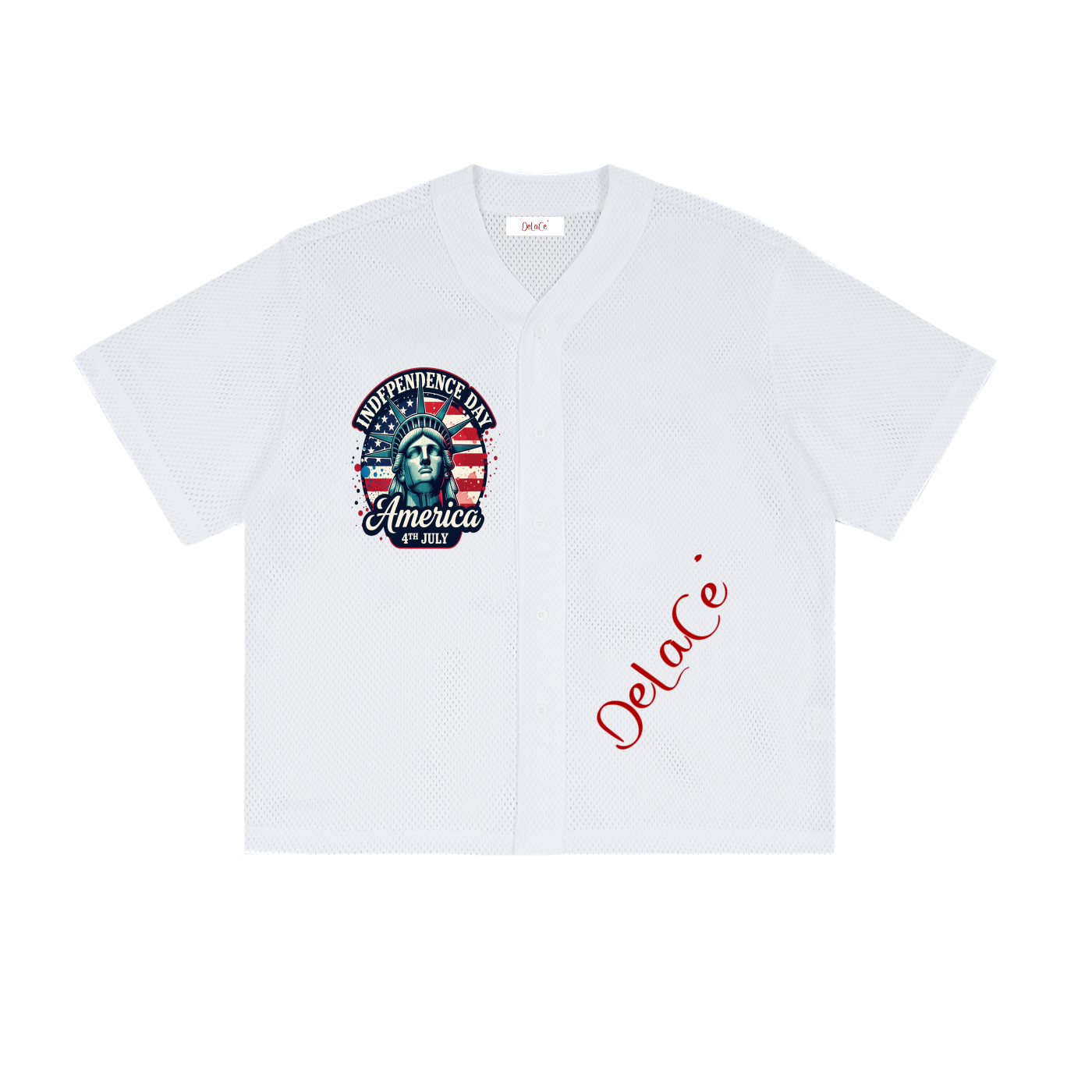 Varsity Button-Up Baseball Jersey