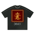 Unisex Oversized Contrast Tape T-Shirt