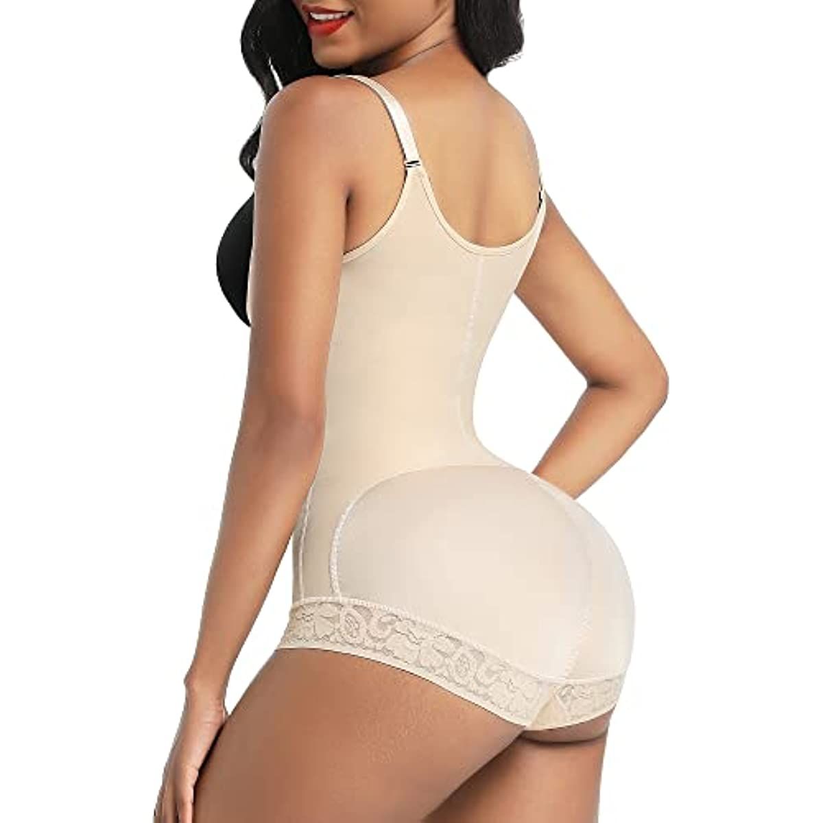 Women's Seamless Firm Control Faja Plus Size Body Shaper – Thigh Slimmer