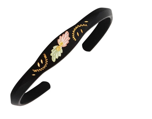 Delicate Powder Coat - Black Hills Gold Bracelet.